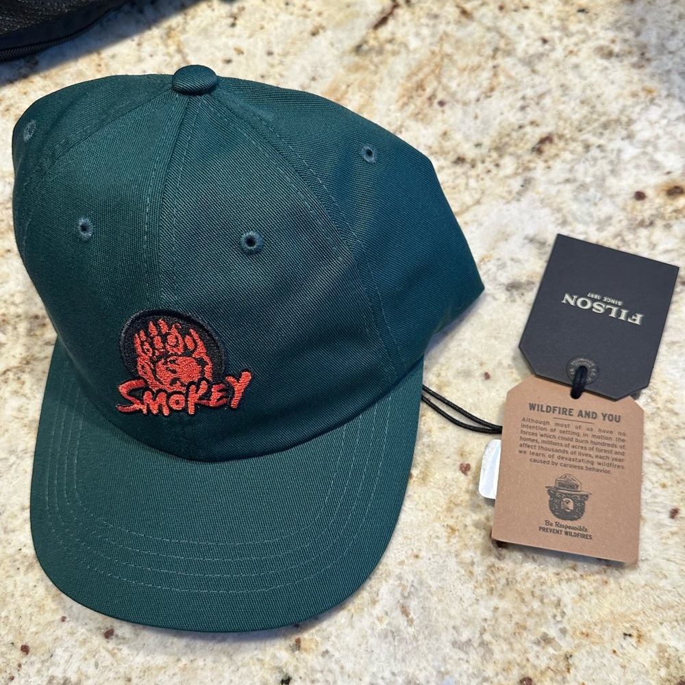 Streamlined cap honoring Smokey’s constant vigilance